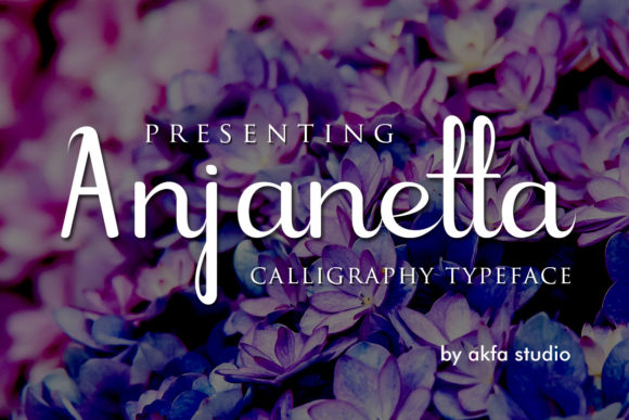 Anjanetta: The Script Font That Elevates Campaign Visuals