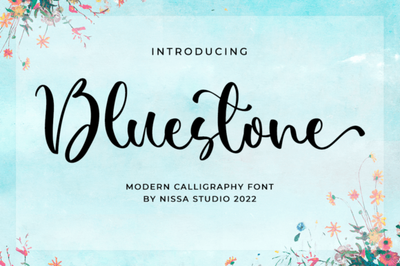 Bluestone Typeface Review: A Delicate Script for Elegant Branding