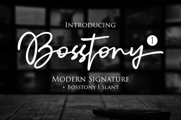 Bosstony 1 Review: A Designer’s Take on This Script Typeface