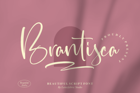 Brantisca Script Font: Elevate Brand Identity and Visual Storytelling