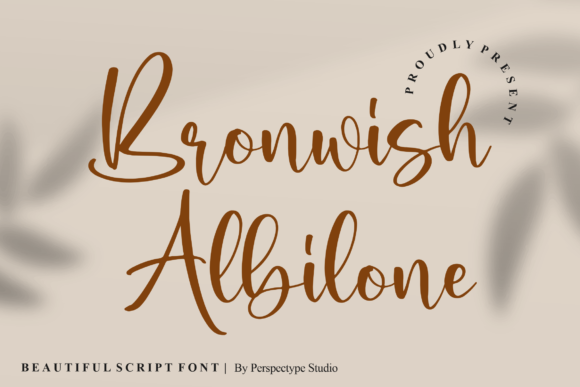 Bronwish Albilone: The Script Font That Elevates Your Brand Identity