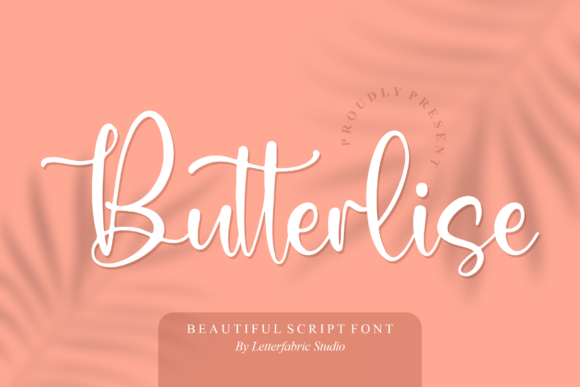 Butterlise: Elevating Digital Brand Identity with Elegant Script Typography