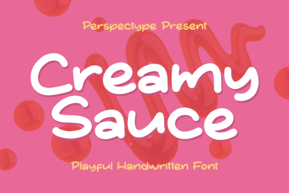 Creamy Sauce Font Review: A Playful Script for Brand Identity
