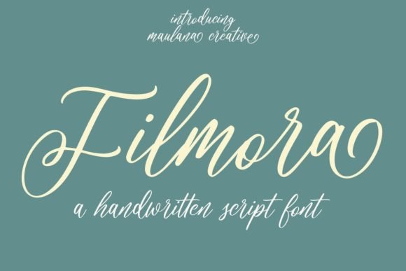 Filmora Typeface: Elevating Handmade Brand Identity