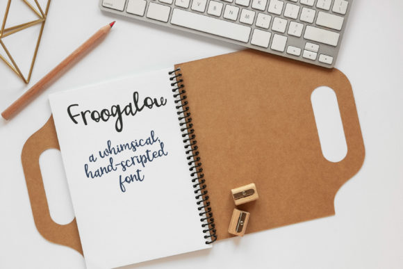 Froogalou: A Whimsical Script Font for Handmade Branding