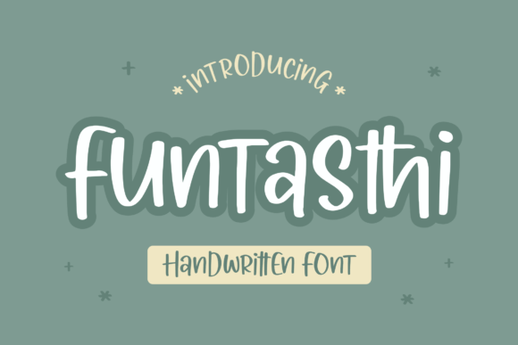 Funtasthi: A Handwritten Font for Authentic Brand Identity
