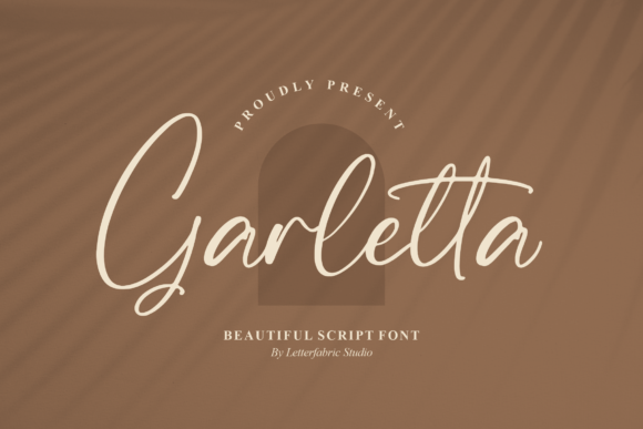 Garletta: A Beautiful Script Font for Handmade Branding and Product Design