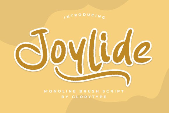 Joylide: The Handwritten Font That Elevates Small Business Branding
