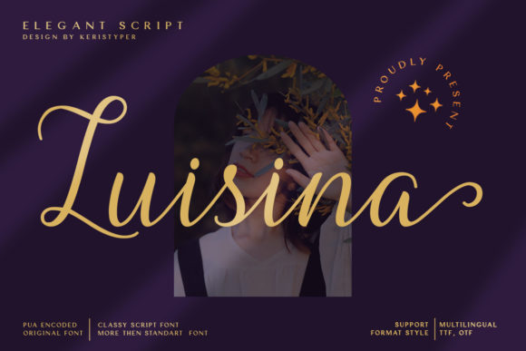 Luisina Script: Elevating Editorial Design with Handwritten Elegance