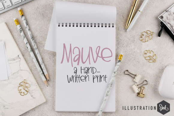 Mauve: A Premium Script Font for Cohesive Brand Identity