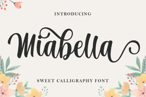 Miabella: A Script Font for Modern Web Branding