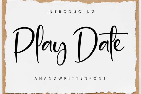 Play Date: A Delicate Script Font for Elegant Editorial Design