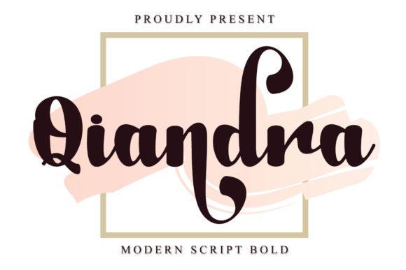 Qiandra Typeface Review: A Stylish Script for Modern Brand Identity