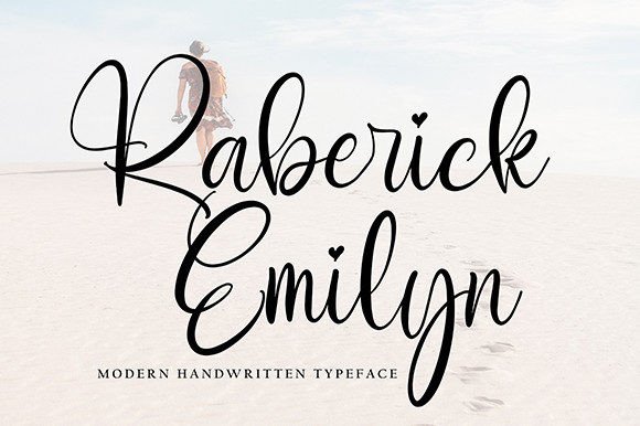 Raberick Emilyn Review: A Designer’s Take on This Script Typeface