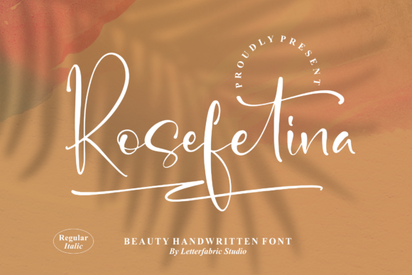 Rosefetina: A Script Font for Elegant Web Design