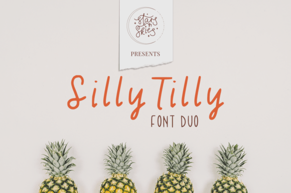 Silly Tilly: The Cheeky Script Font for Handmade Labels and Invitations