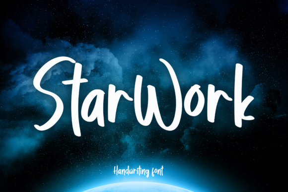 Star Work Typeface: Elevating Handmade Product Branding