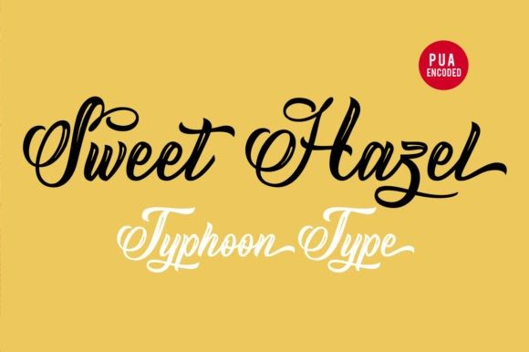 Sweet Hazel: A Delicate Script Font for Editorial Branding