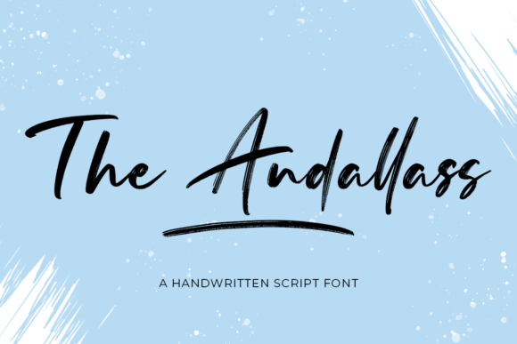 The Andallass: A Dynamic Script Font for Handmade Branding