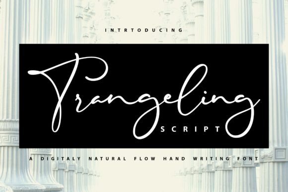 Trangeling: The Casual Script Font That Polishes Your Brand Identity