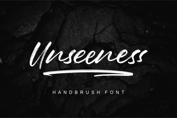 Unseeness Handbrush Typeface Review: A Brush Script for Modern Branding