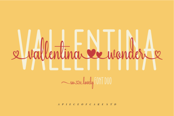 Vallentina Wonder: A Script Font for Modern Editorial Design
