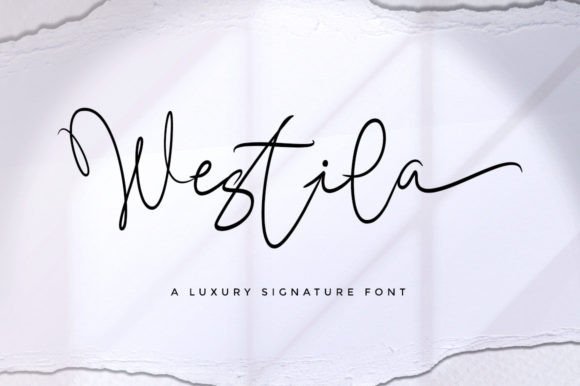 Westila Script Font: Elevate Brand Visuals with Modern Typography